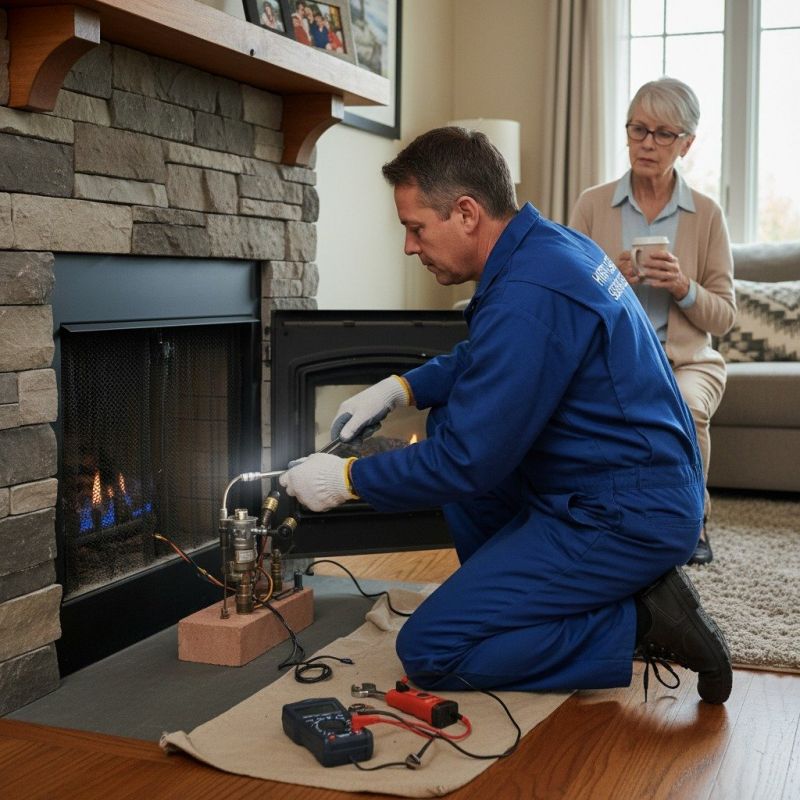 Fireplace Leak Detection