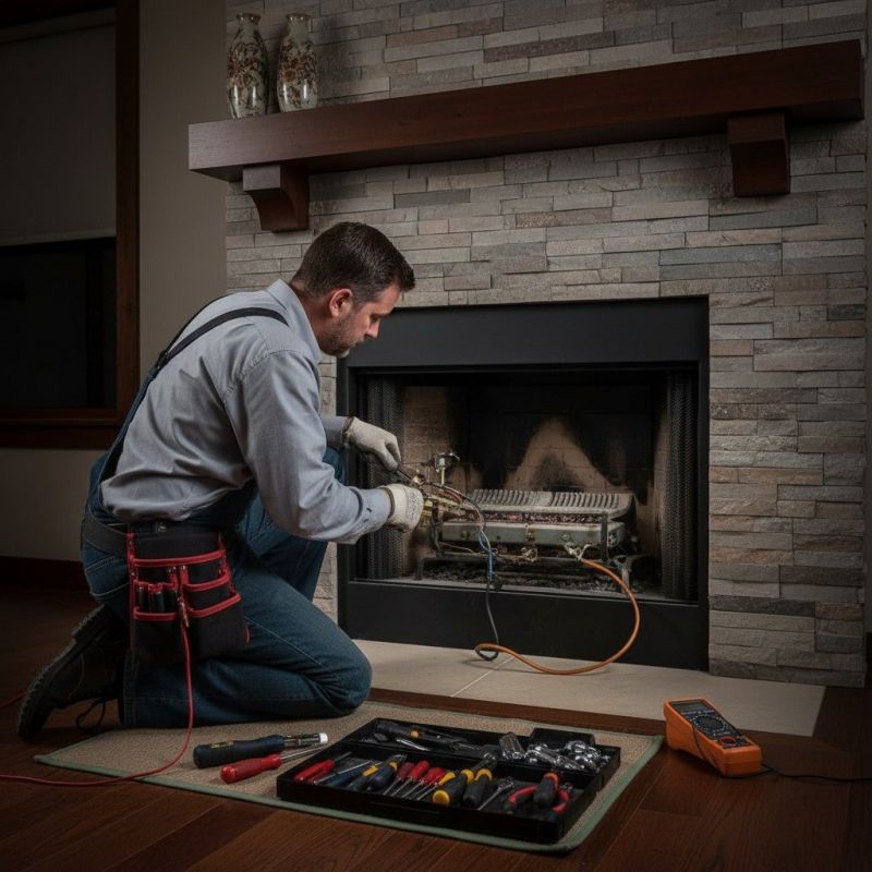Fireplace Leak Detection